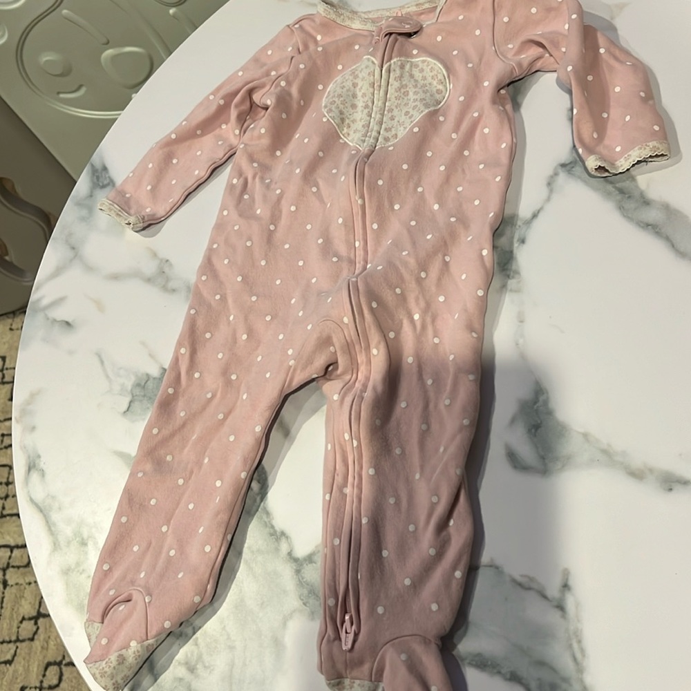 Carters 9 Month Footie Pajamas